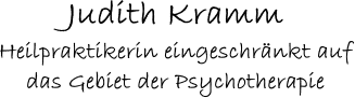 Judith Kramm – Heilpraktikerin